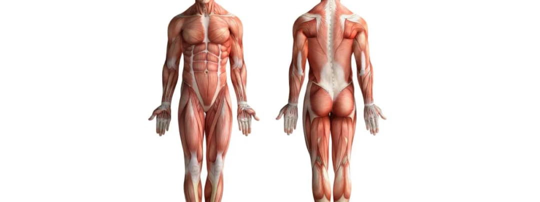 Todo sobre los músculos del cuerpo: tipos, funciones y anatomía